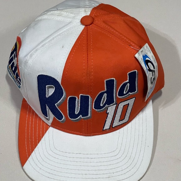 Vtg Rare NWT NASCAR Ricky Rudd Tide Racing Snapback Hat Cap - Picture 1 of 9